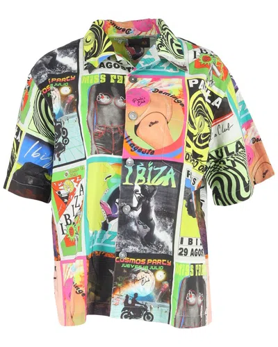 Pre-owned Loewe X Paula's Ibiza Printed Button-down Shirt, Size Fr 36 (authentic Pre-  Loved)