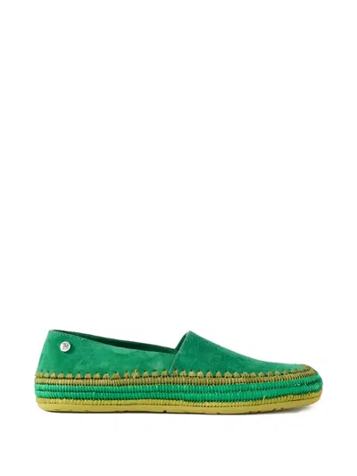 Loewe Grass Green Suede Paula S Ibiza Rio Espadrilles