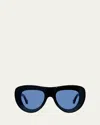 Loewe Lw40170u Signature 01v Nero Sunglasses In Black