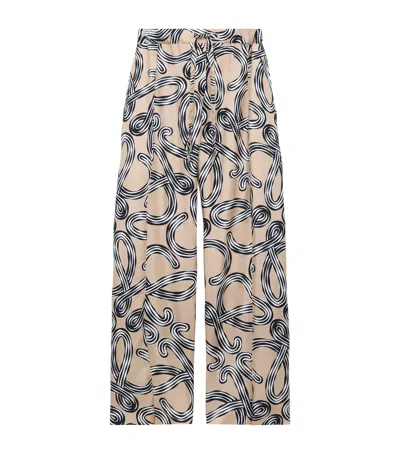 Loewe Drawstring Casual Pants In Multi