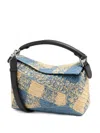 Loewe X Paula's Ibiza Small Puzzle Edge Tote Bag In Blue