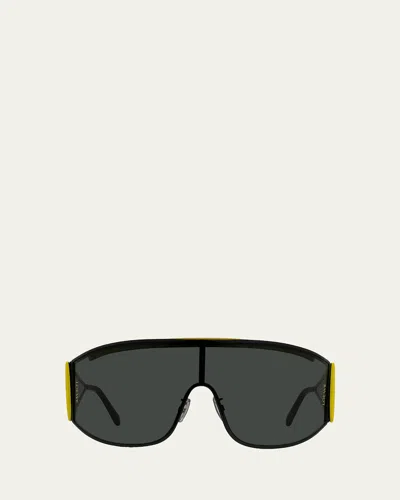 Loewe X Paula's Ibiza Speed Shield Sunglasses In Black