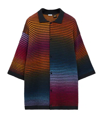 Loewe X Paula's Ibiza Stripe Shirt In Multi