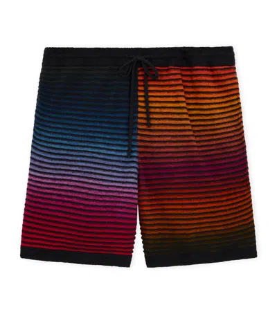Loewe X Paula's Ibiza Stripe Shorts In Multi