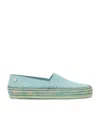 Loewe Rio Suede Espadrilles In Blue