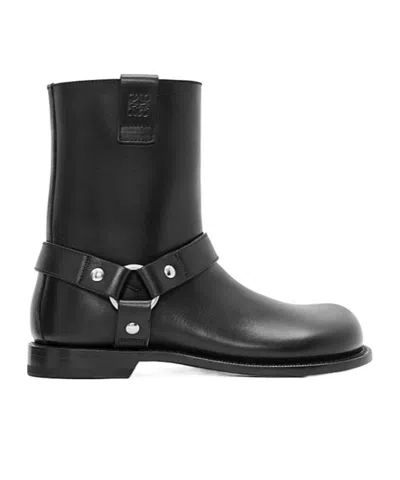 LOEWE CAMPO BIKER BOOT IN CALFSKIN