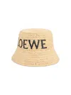 Loewe Logo Hat In Neutrals