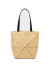 Loewe Medium Puzzle Fold Shoulder Bag In Brown