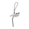 Loewe Child And Whale Felt And Calf Leather Bag Jewel In Grey