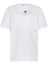 Loewe X Suna Fujita Cotton T-shirt In White
