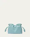 Loewe X Suna Fujita Flamenco Mini Fish Printed Clutch Bag In Water