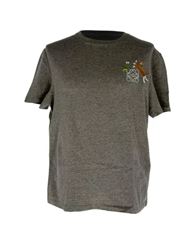 Pre-owned Loewe X Suna Fujita Graphic-embroidered T-shirt