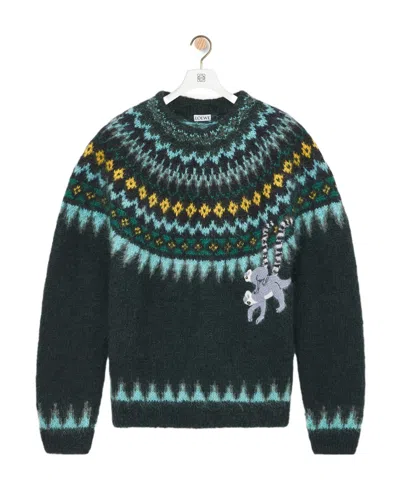 LOEWE SWEATER IN MOHAIR BLEND
