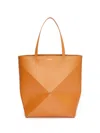 Loewe Light Brown Xl Puzzle Fold Tote Bag In Nude & Neutrals