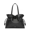 Loewe Xl Flamenco Clutch In Nappa Calfskin In Black