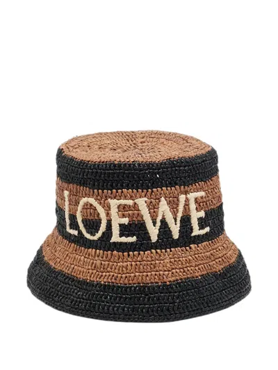 Pre-owned Loewe X Xpaula's Ibiza Logo Cap In Black