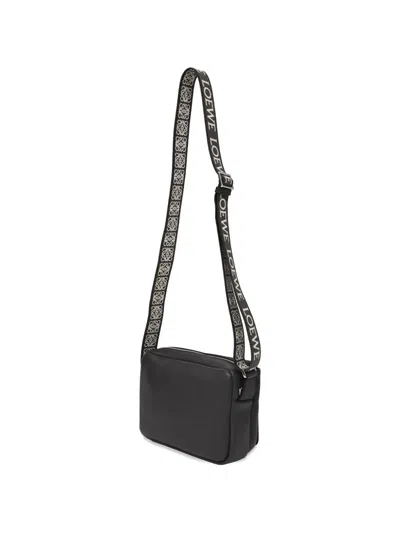 Pre-owned Loewe Xs Military Messenger Bag In Black