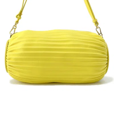 Pre-owned Loewe Yellow Leather Pouch Shoulder Bag ()