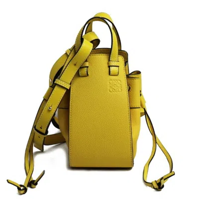 Pre-owned Loewe Yellow Leather Shoulder Bag ()
