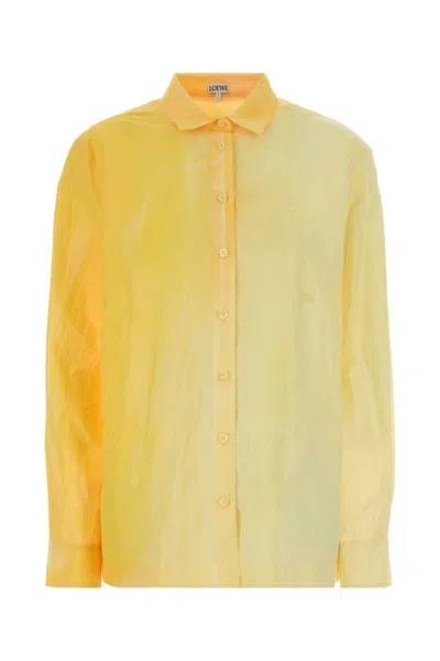 Loewe Yellow Relaxed Solid Shirt