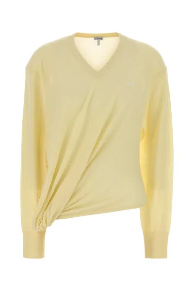 Loewe Yellow Wool Blend Sweater