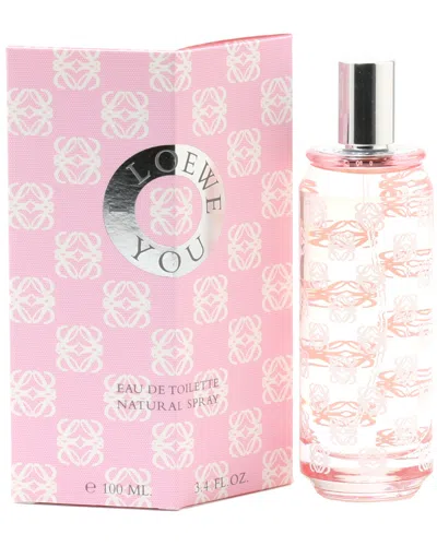 Loewe You Eau De Toilette Spray In Pink