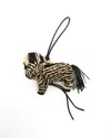 Loewe Zebra Bag Charm In Multi