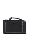 Loewe Coin Cardholder In Soft Grained Calfskin In Black