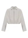 Loewe Draped Suede Jacket