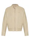Loewe Wool And Cashmere Jacket In Neutral