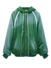Loewe Zip-up Track Jacket In Green