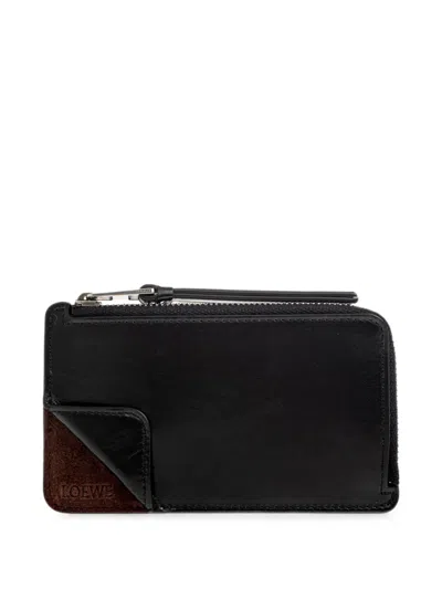 Loewe Zip-fastening Cardholder In Black