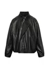 Loewe Nappa Lambskin Leather Jacket In Black