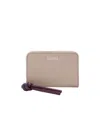 Loewe Zipped Coin Purse In Shiny Nappa Calfskin