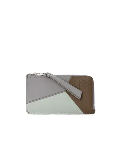 Loewe Zipper Card Holder In Multi