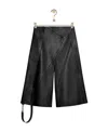 Loewe Zipper Casual Pants In Black