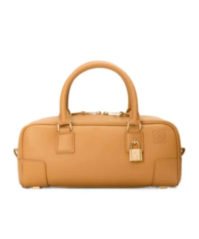 Loewe Zipper Handbag In Brown