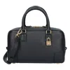 Loewe Zipper Shoulder Bag In Black