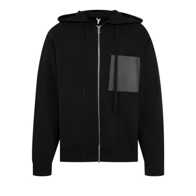 Pre-owned Loewe Zip-up Hoodie 'black' | Men's Size L