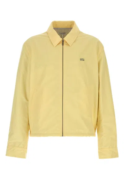 Loewe Zip-up Jacket In Yellow