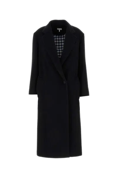 Loewe -inspired Black Wool-cashmere Blend Jacket