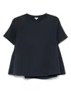 Loewe Cotton Crew Neck T-shirt With Flared Hem