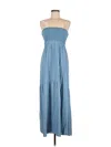 Loft Beach Casual Dress In Blue
