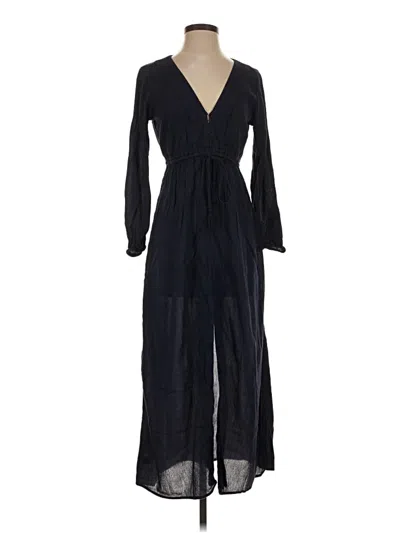 Pre-owned Loft Beach Casual Dress In Blue