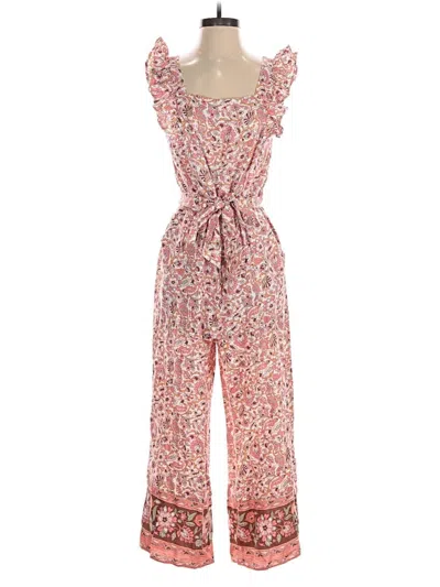 Pre-owned Loft Beach Casual Dress In Pink
