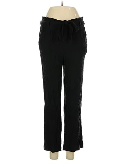 Pre-owned Loft Beach Casual Pants In Black