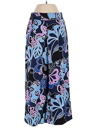 Pre-owned Loft Beach Casual Pants In Blue