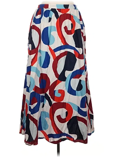 Pre-owned Loft Beach Casual Skirt In Blue