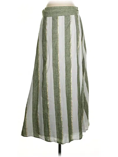 Pre-owned Loft Beach Casual Skirt In Green