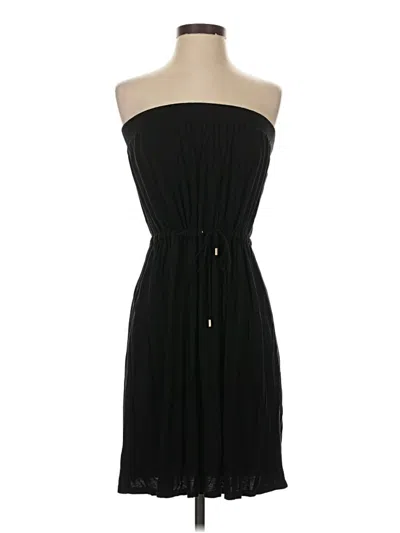 Pre-owned Loft Beach Cocktail Dress In Black